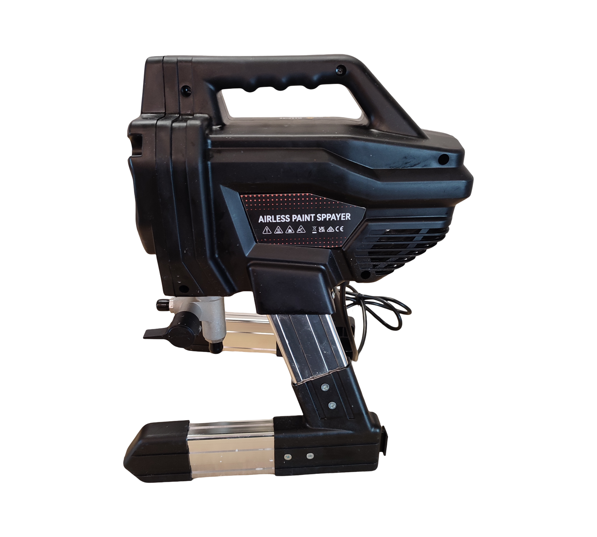 VEVOR Airless Farbsprühsystem elektrisch 650W tragbar 1,1L/min kompakt 34x27x41cm