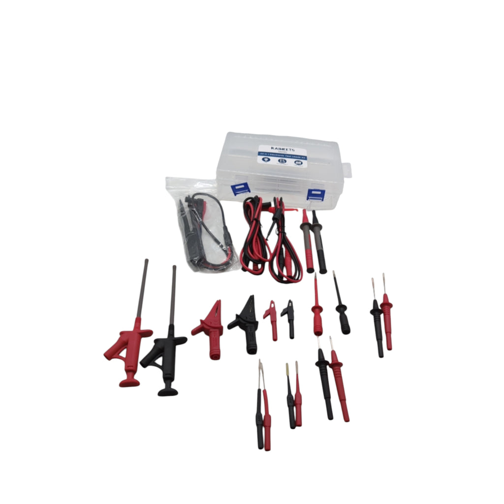 KAIWEETS Test Lead Probe Kit 23-piece Alligator Clips Hooks