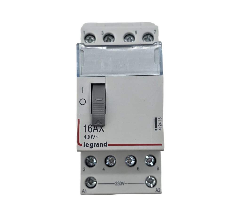 Legrand 412416 CX³ Stromstoßschalter 4P 16A 400V 230V 2 Module