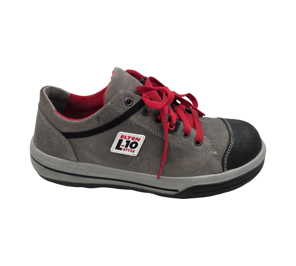 ELTEN VINTAGE Pirate Low S3 Sicherheitsschuhe ESD Grau Schwarz Herren Größe 43