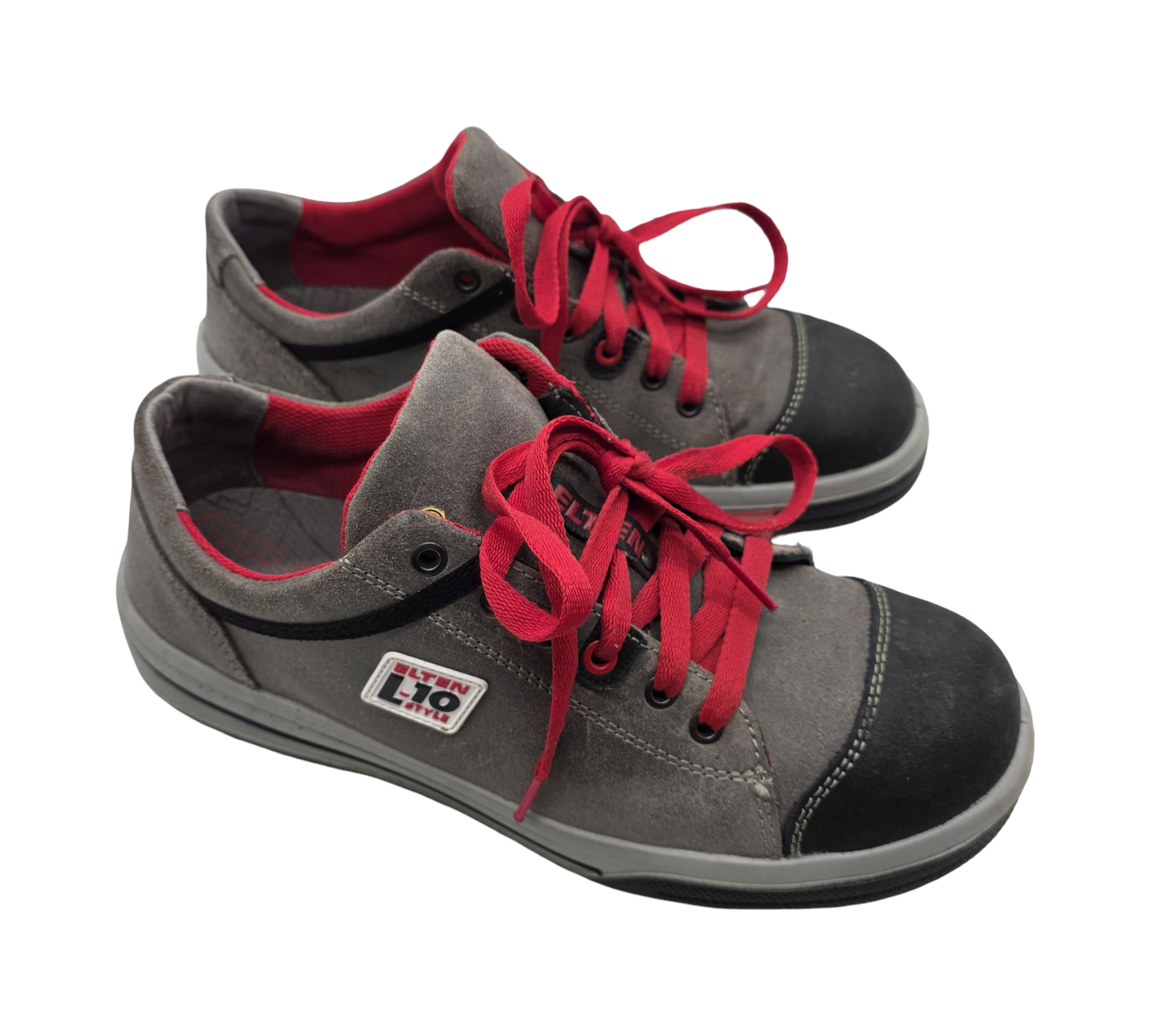 ELTEN VINTAGE Pirate Low S3 Sicherheitsschuhe ESD Grau Schwarz Herren Größe 43
