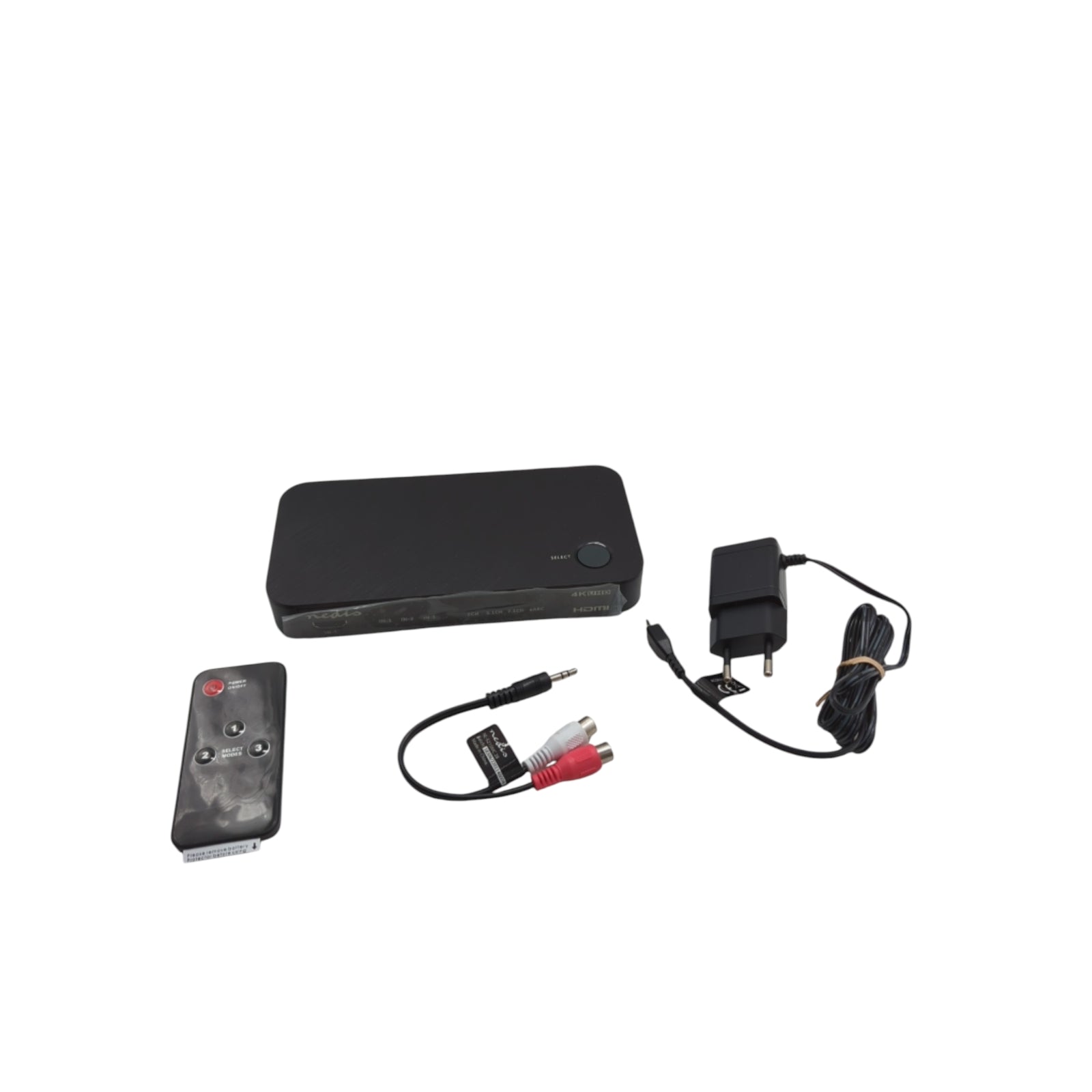 Nedis HDMI Splitter Extractor Schalter 3x HDMI eARC Toslink 3,5mm