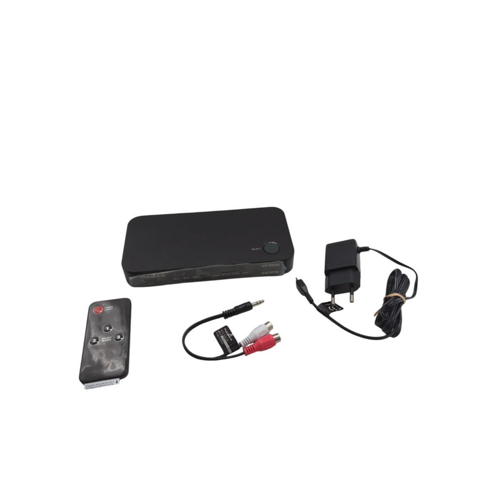Nedis HDMI Splitter Extractor Schalter 3x HDMI eARC Toslink 3,5mm