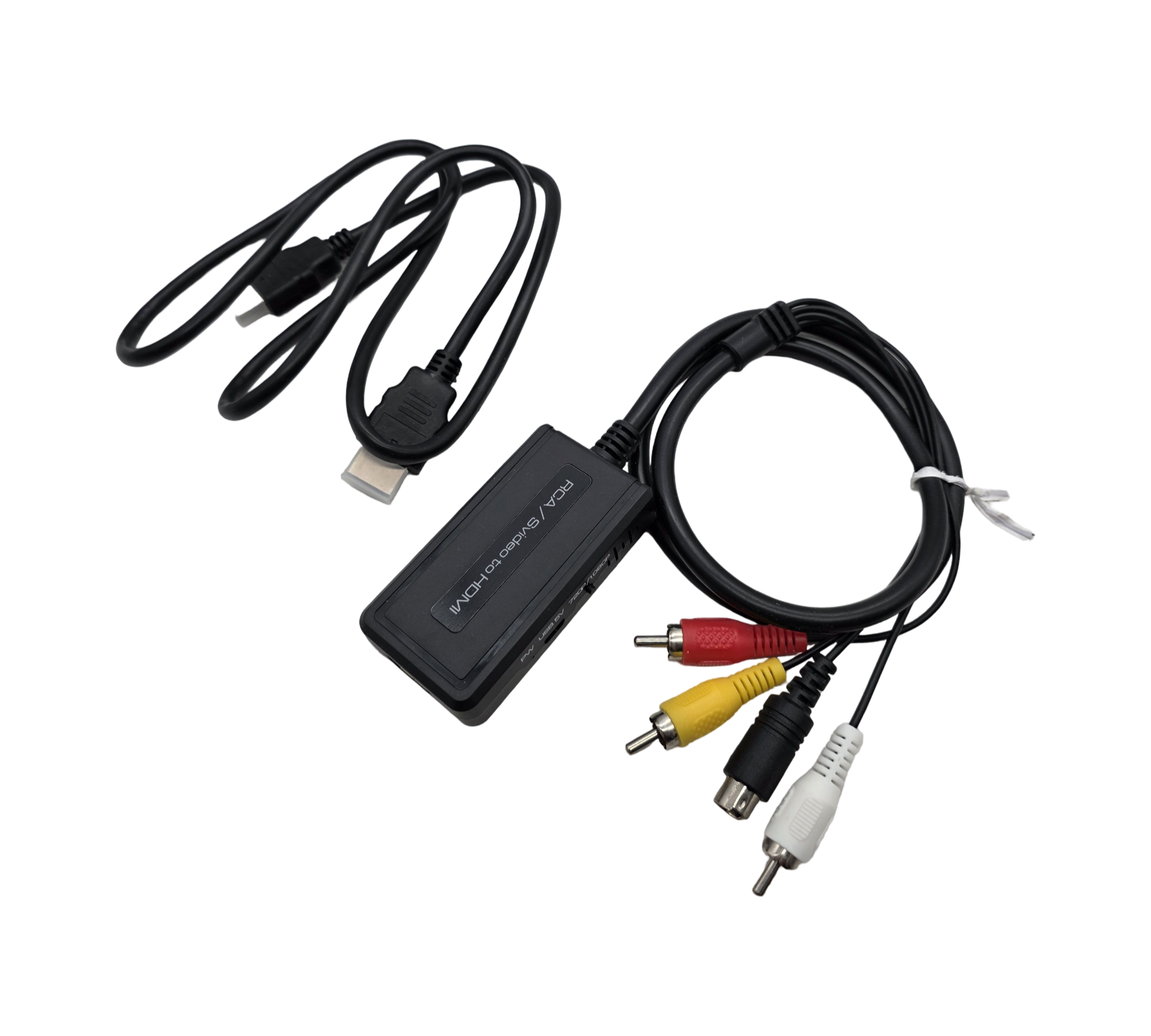 PARUIEN 2-in-1 RCA/S-Video auf HDMI Konverter 720P/1080P