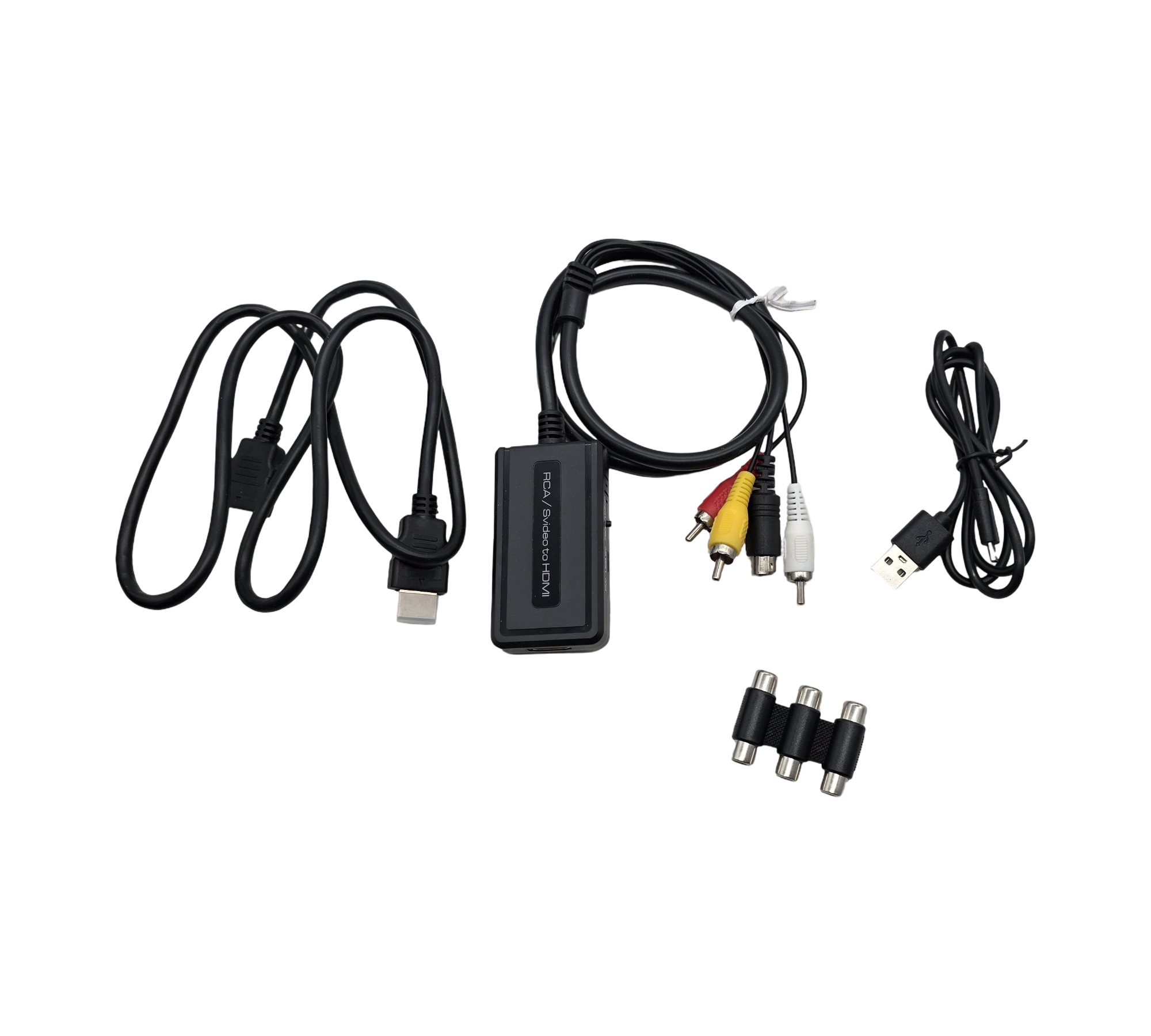 PARUIEN 2-in-1 RCA/S-Video auf HDMI Konverter 720P/1080P