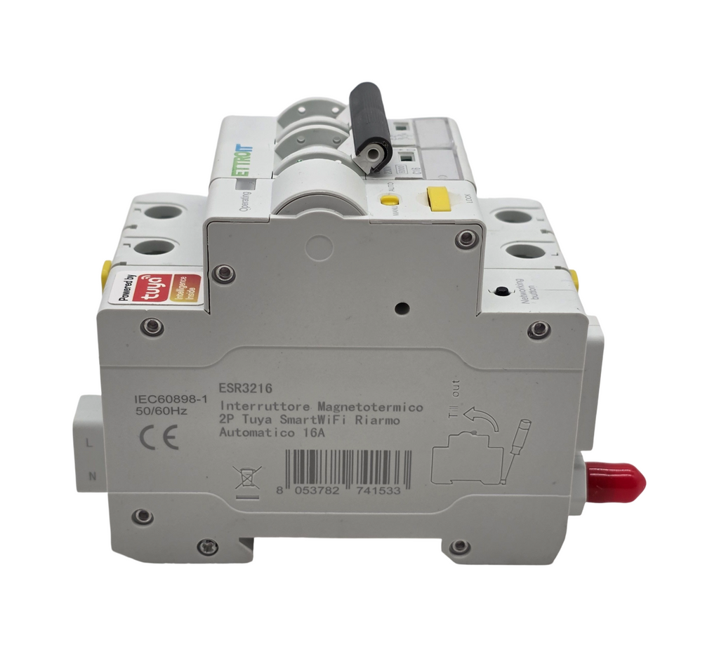 ZOREI Smart WiFi Leitungsschutzschalter 2P 16A 30mA Tuya App