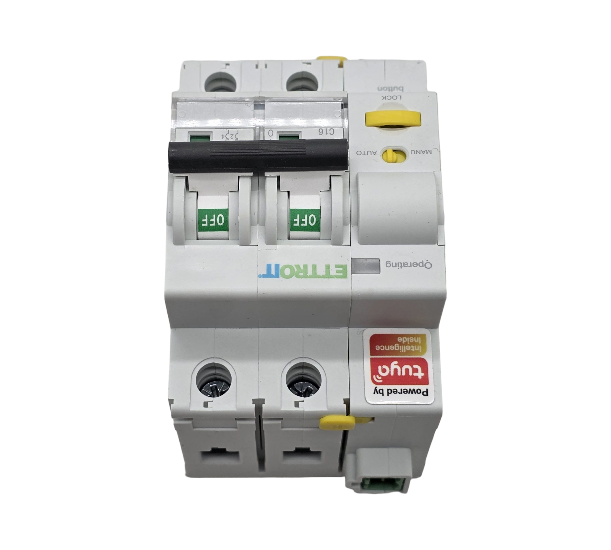 ZOREI Smart WiFi Leitungsschutzschalter 2P 16A 30mA Tuya App