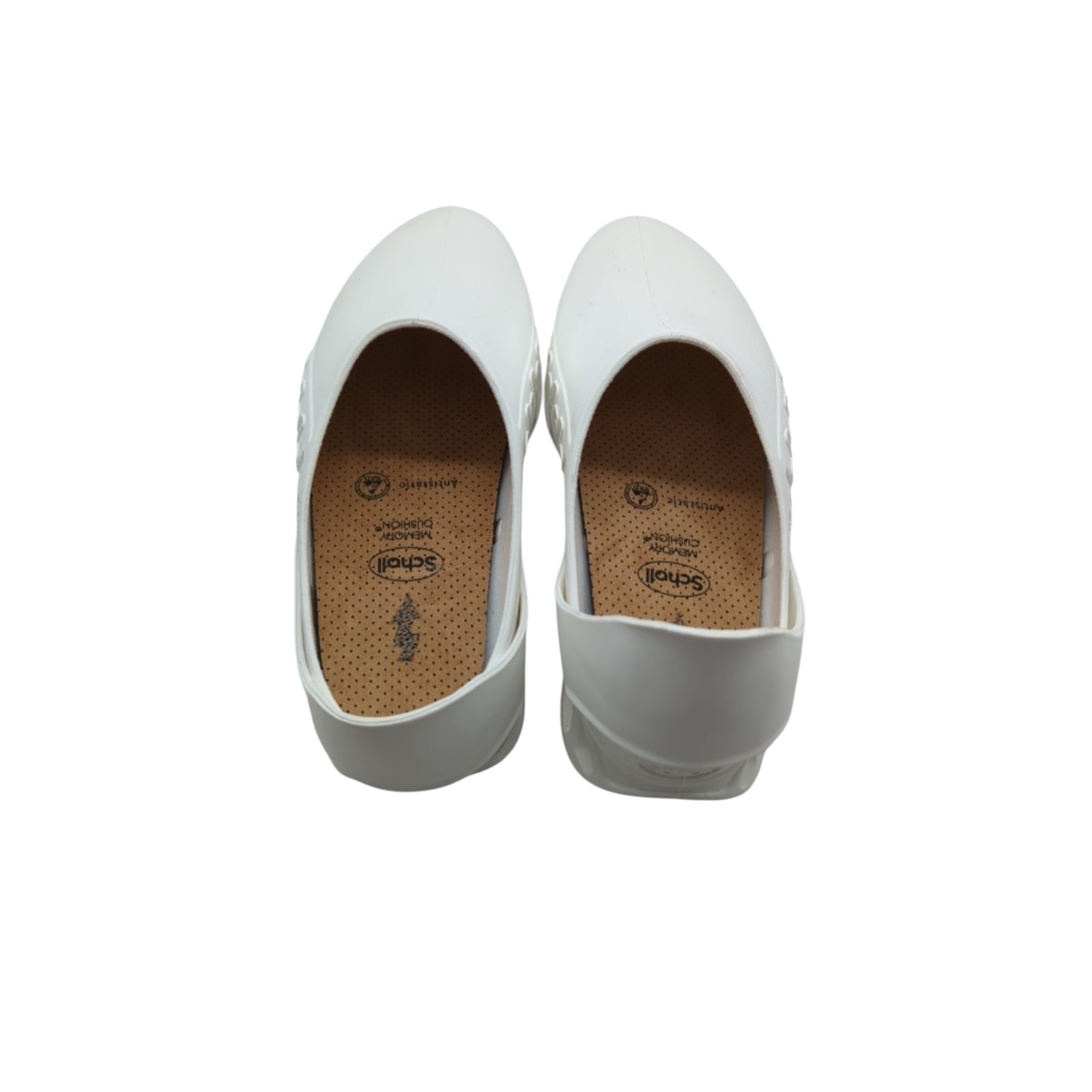 Scholl F293781065410 Unisex Shoes for Healthcare Professionals, White, Size 41
