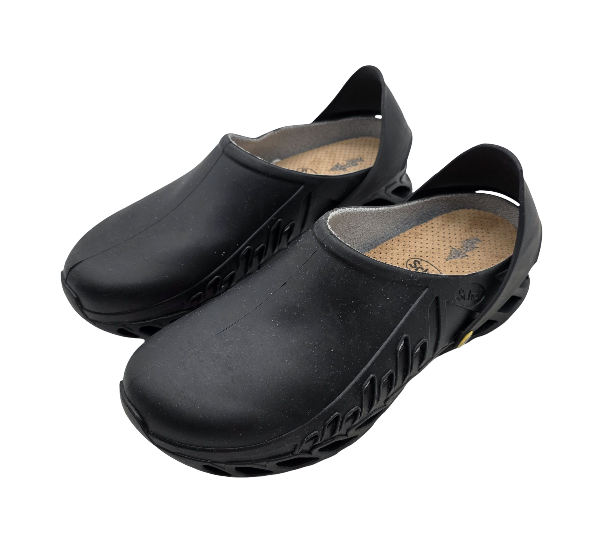 Scholl Unisex Medizinische Berufsschuhe, Schwarz, Gr. 39
