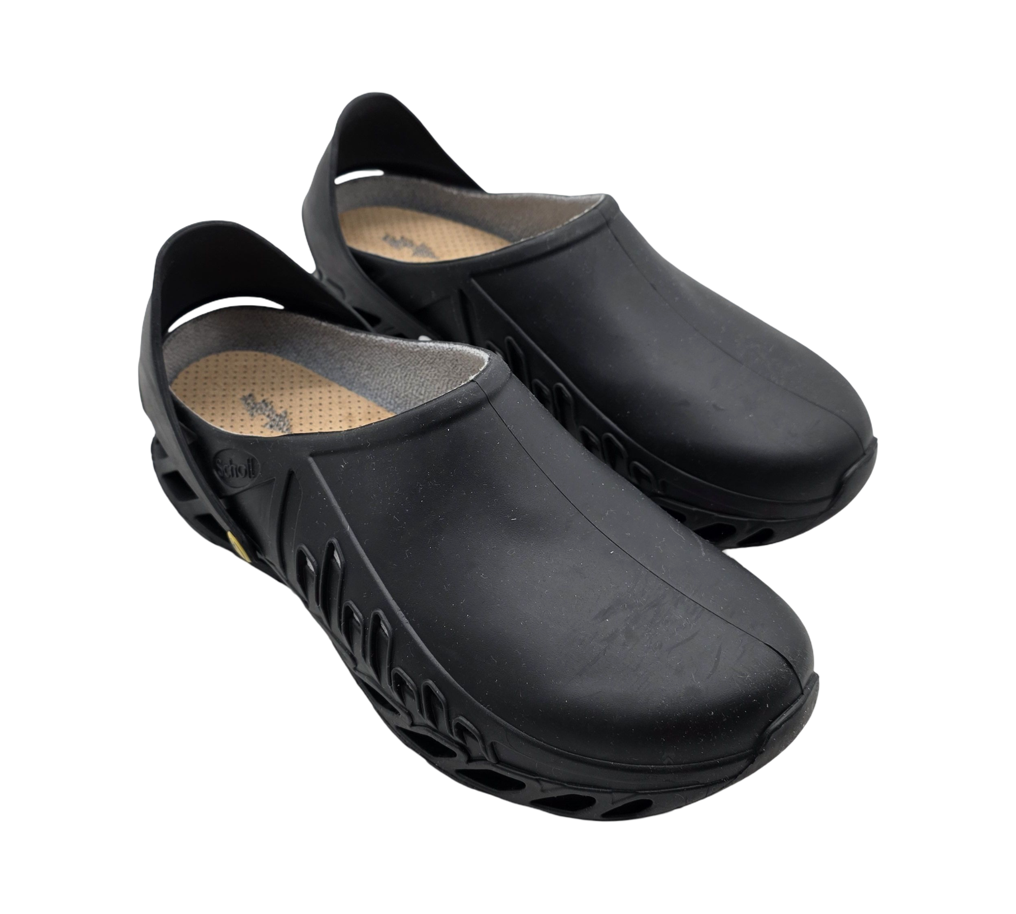Scholl Unisex Medizinische Berufsschuhe, Schwarz, Gr. 39