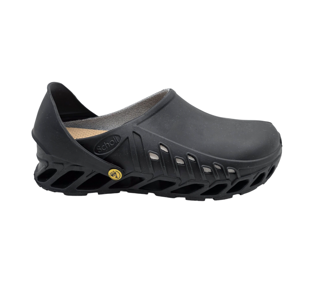 Scholl Unisex Medizinische Berufsschuhe, Schwarz, Gr. 39
