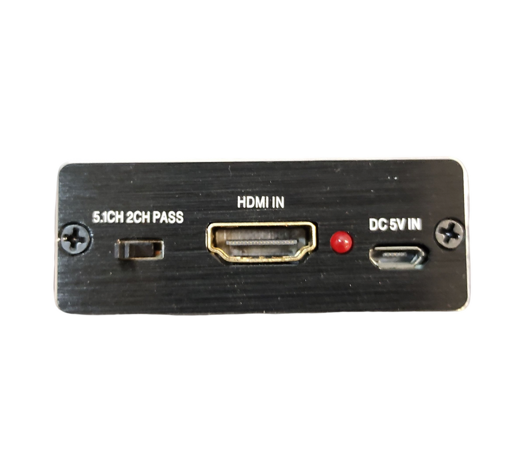 4K HDMI Audio Extractor Splitter Toslink 3,5 mm Klinke