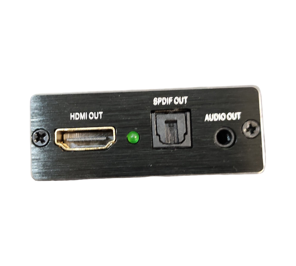 4K HDMI Audio Extractor Splitter Toslink 3,5 mm Klinke