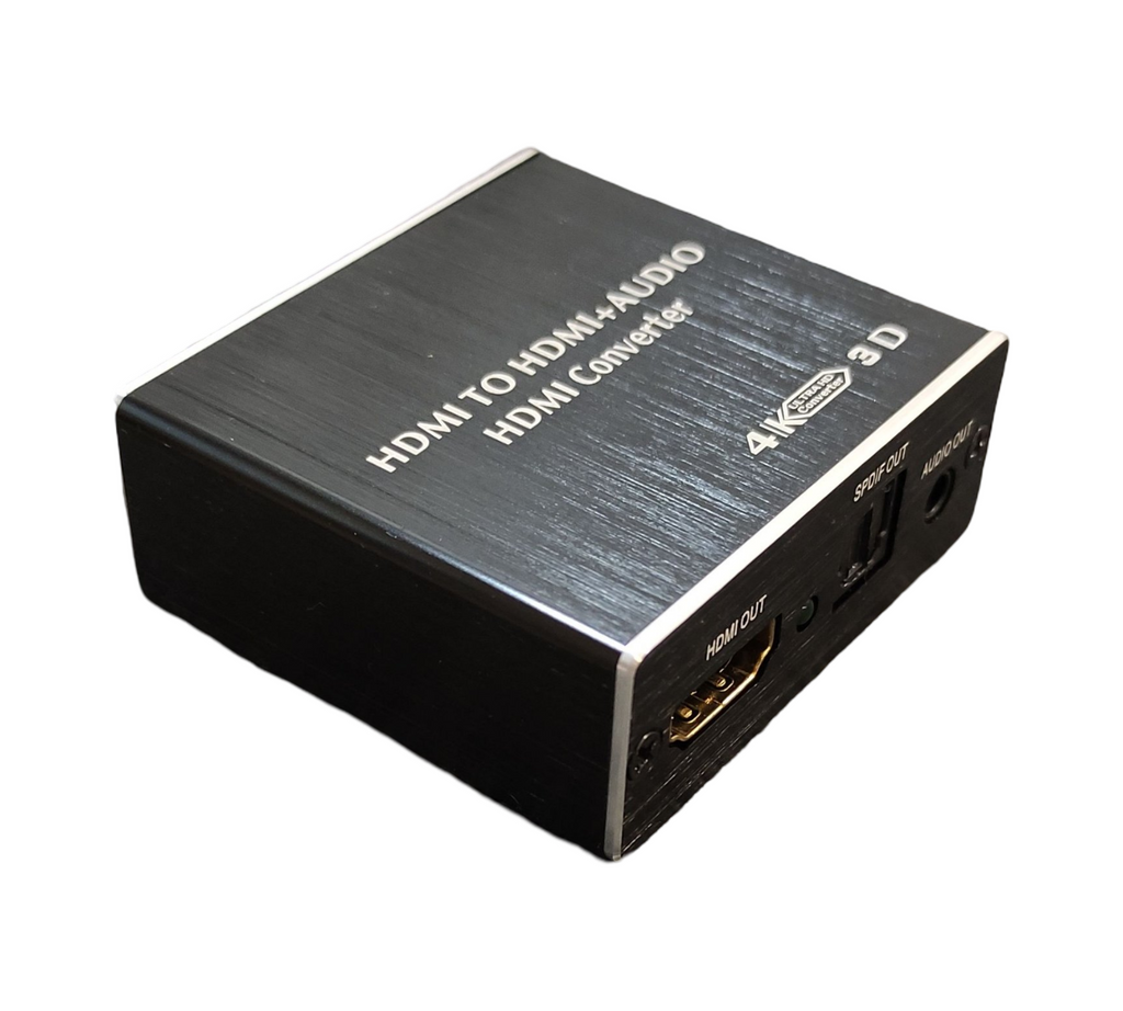 4K HDMI Audio Extractor Splitter Toslink 3,5 mm Klinke