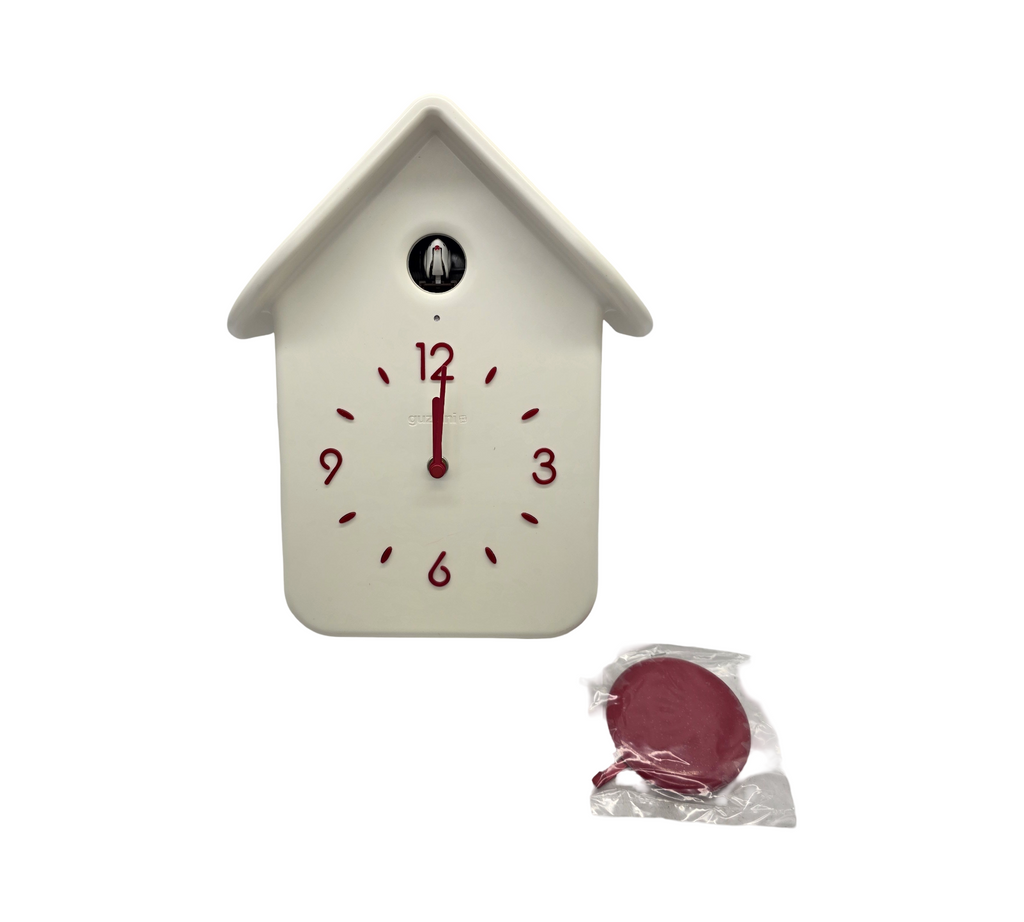 Kuckucksuhr Weiß 248x120x390mm Guzzini 16860211 Home