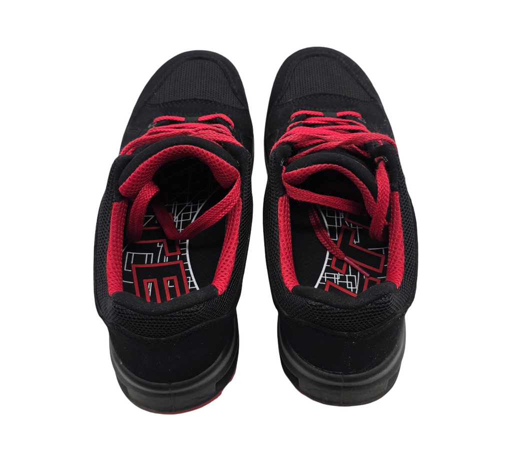 ELTEN LAKERS XXT Low ESD S1P Sicherheitsschuhe, Schwarz/Rot, Gr. 42