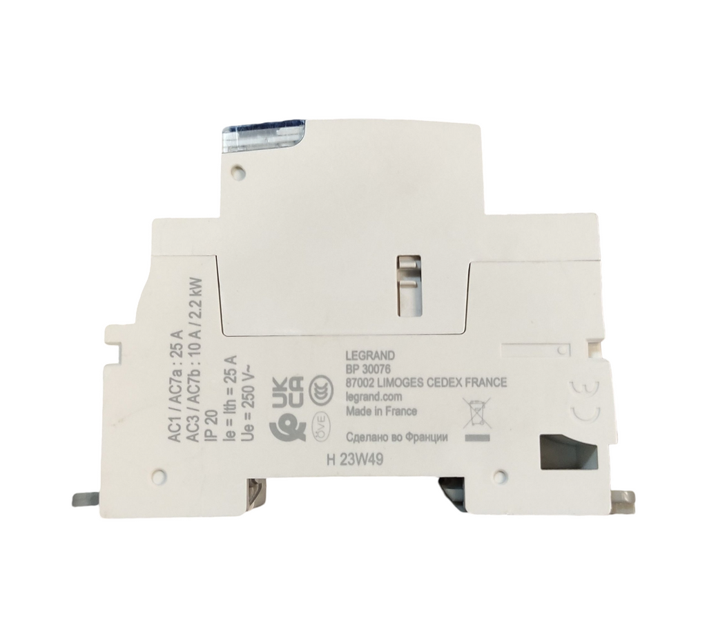 Legrand 412533 CX³ Leistungsschütz 230V, 4P, 25A, 2NO+2NC