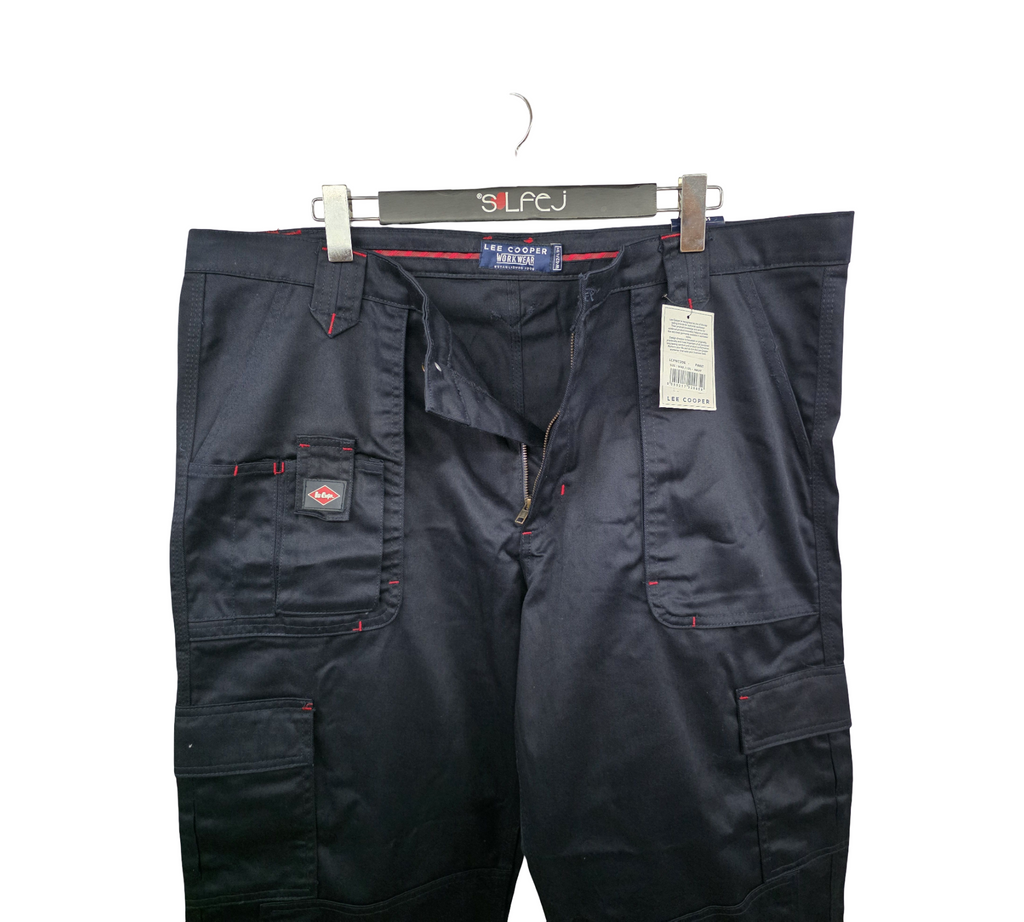 Lee Cooper LCPNT206 Arbeits-Cargohose, Marineblau, W42/L31