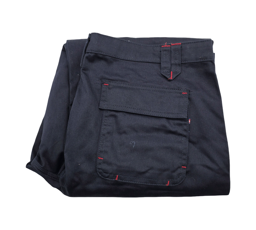 Lee Cooper LCPNT206 Arbeits-Cargohose, Marineblau, W42/L31