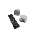 DiO Connected Home Rollladen-Set mit 2 Modulen 3-Kanal Fernbedienung für Wohn- und Geschäftsräume