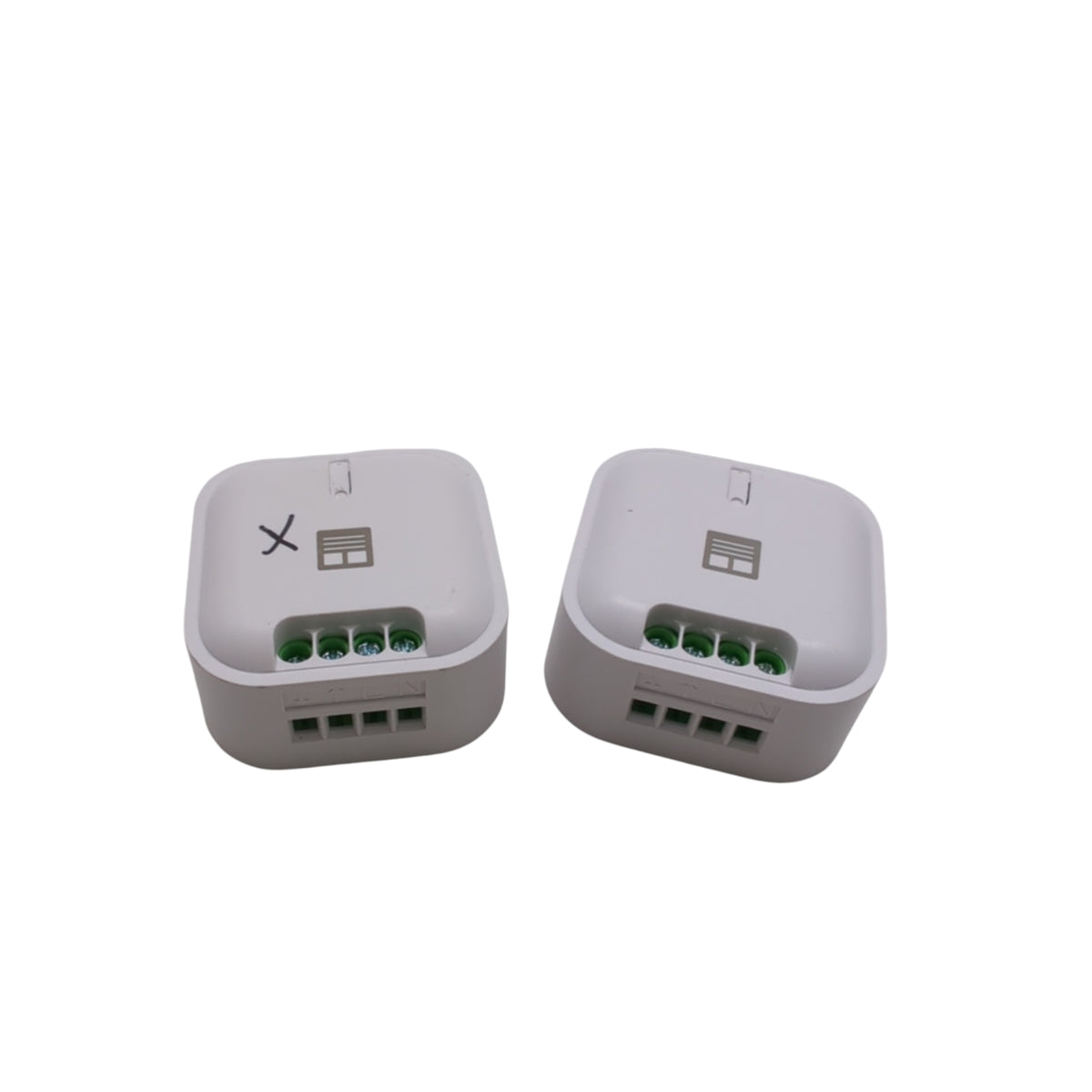 DiO Connected Home Rollladen-Set mit 2 Modulen 3-Kanal Fernbedienung für Wohn- und Geschäftsräume