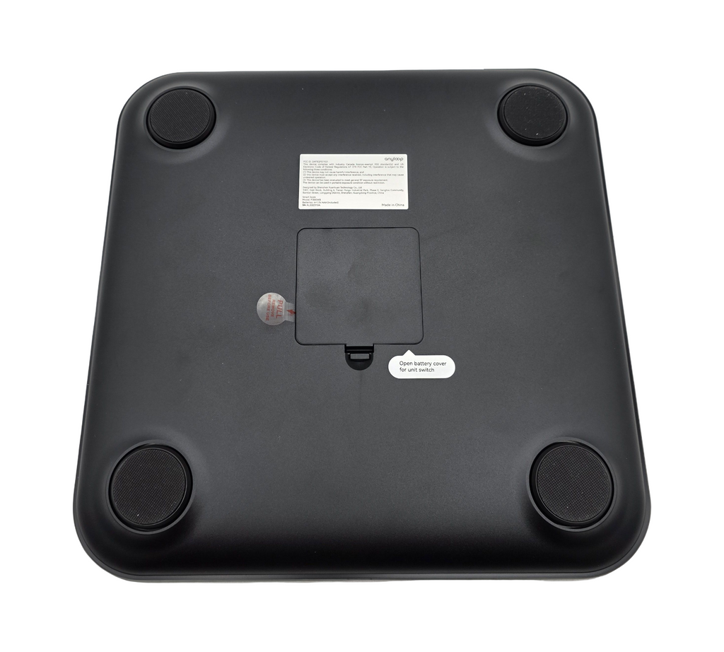 Anyloop Digital Body Weight Scale with App Connectivity, Bluetooth, up to 180 kg