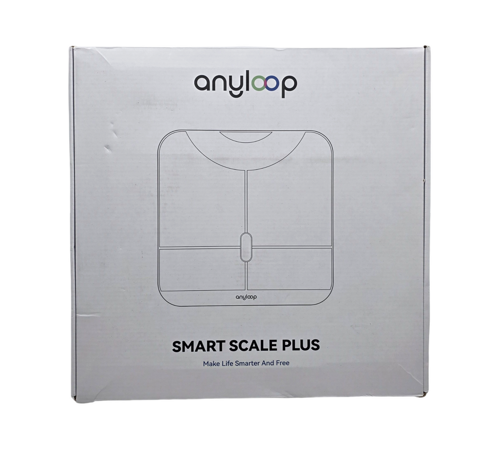 Anyloop Digital Body Weight Scale with App Connectivity, Bluetooth, up to 180 kg