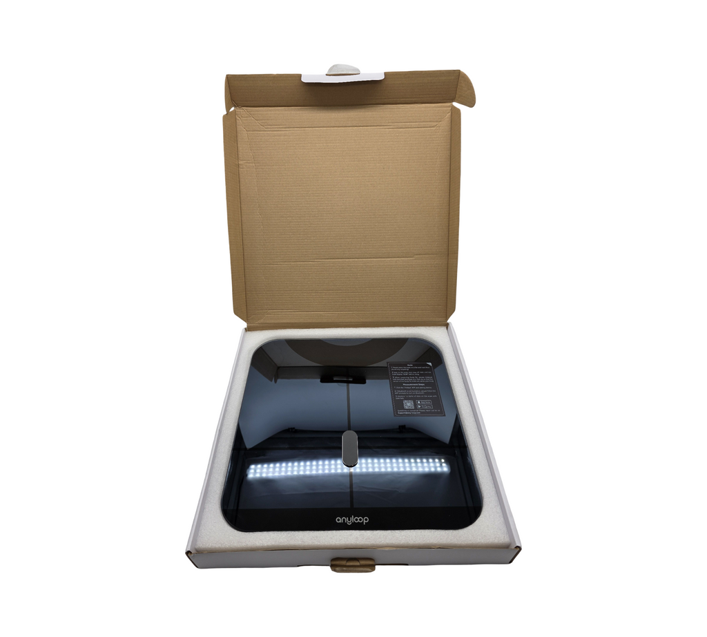 Anyloop Digital Body Weight Scale with App Connectivity, Bluetooth, up to 180 kg