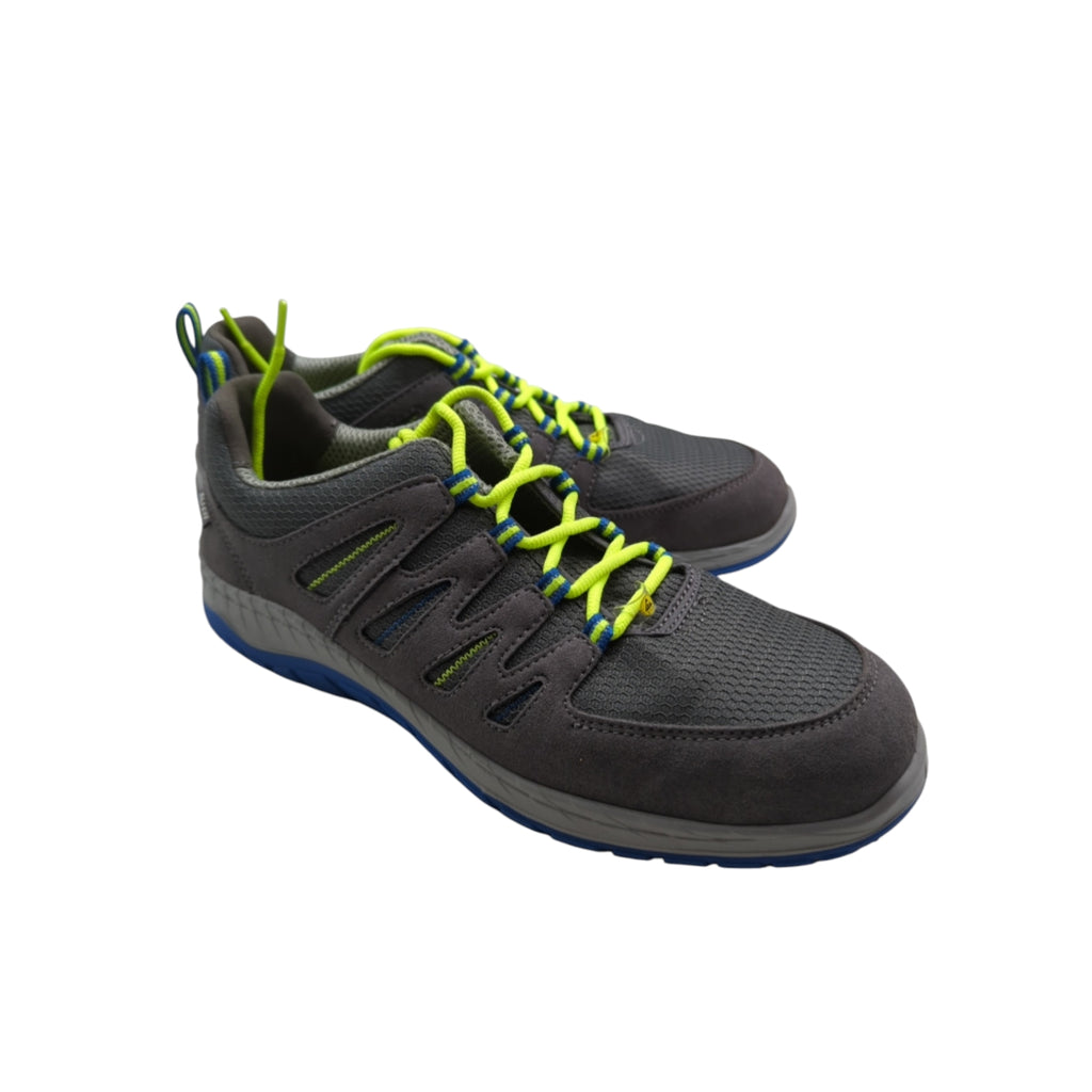 ELTEN MADDOX Grey-Blue Low ESD S1P Sicherheitsschuhe Gr. 43