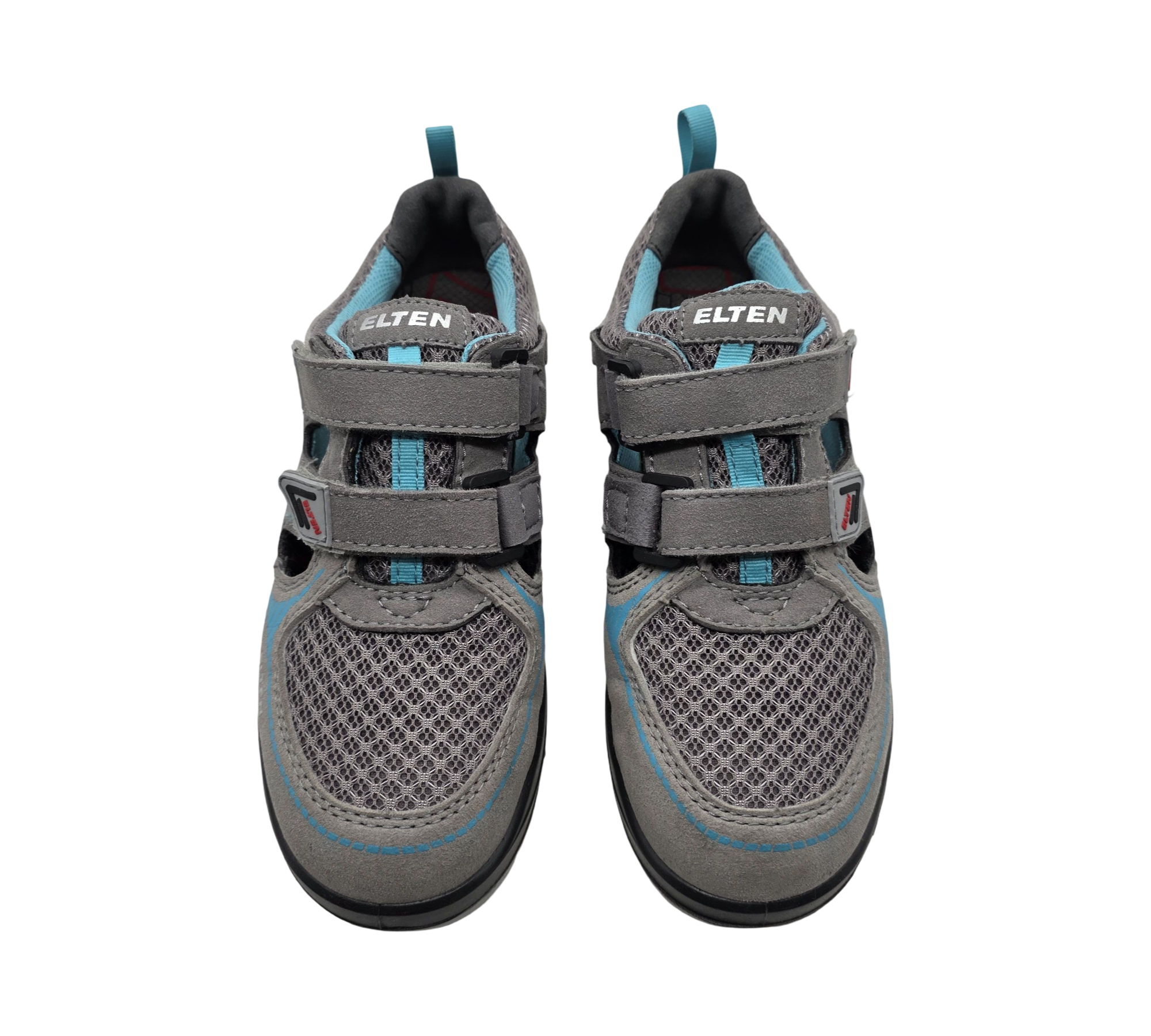 ELTEN Sicherheitsschuhe MILA Aqua Easy S1 ESD Grau Türkis 38