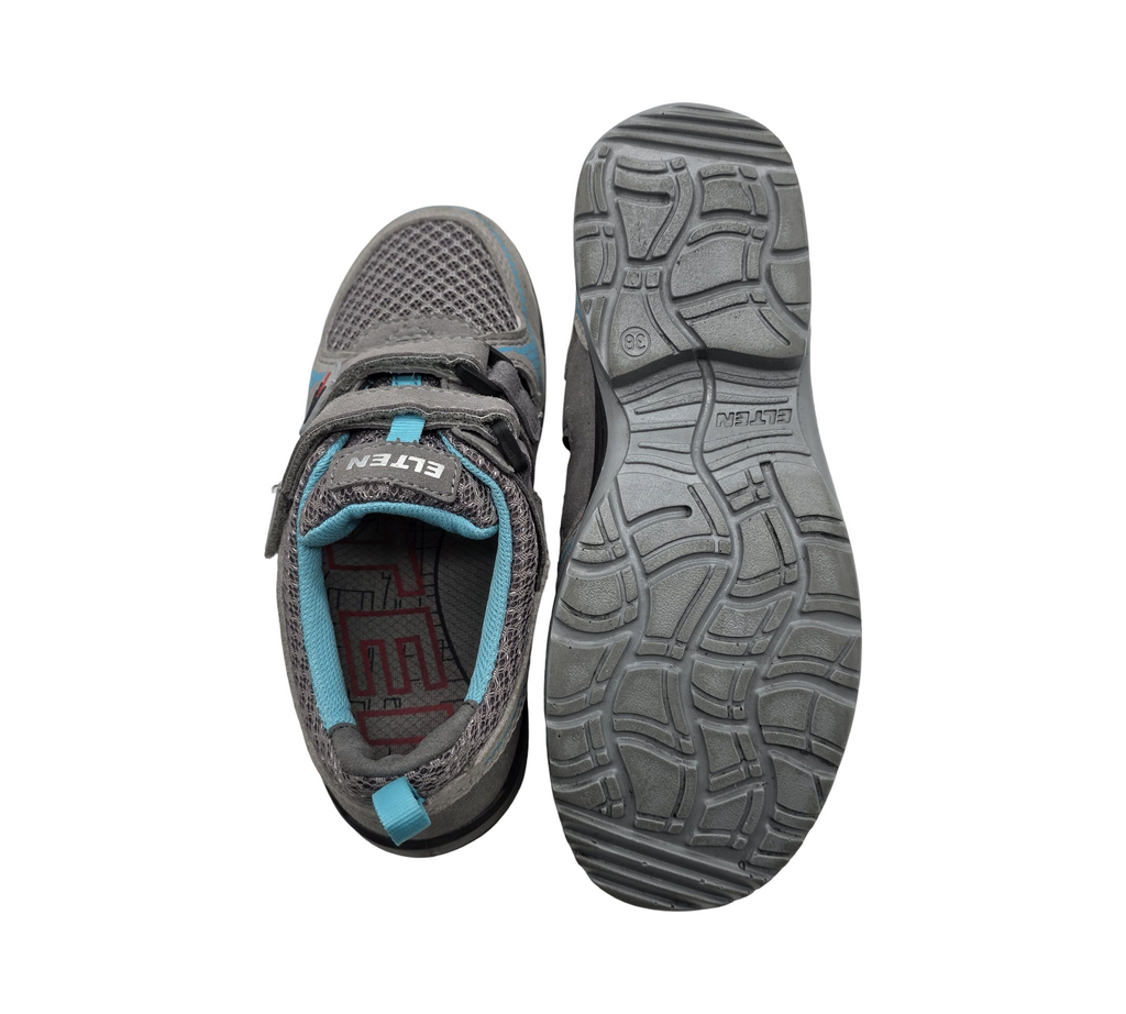 ELTEN Sicherheitsschuhe MILA Aqua Easy S1 ESD Grau Türkis 38