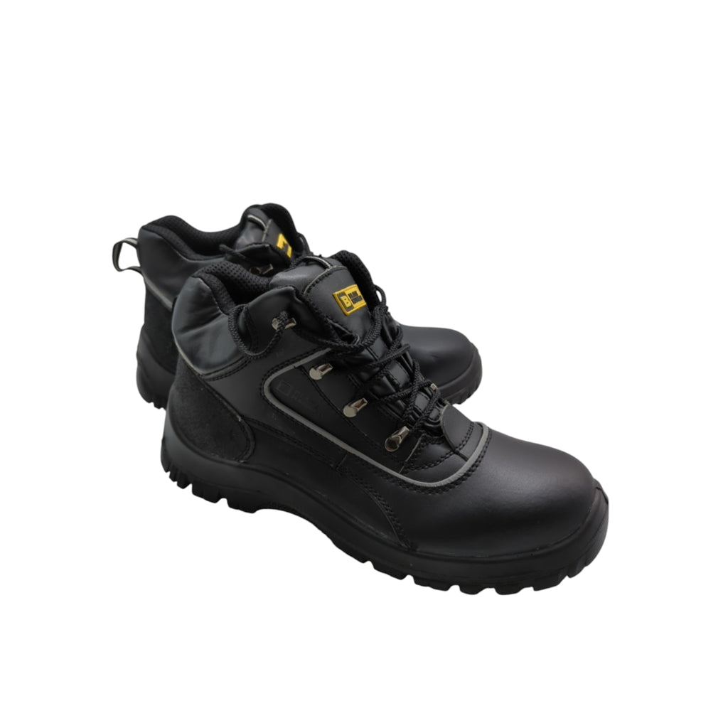 BLACK HAMMER 7752 S3 SRC Sicherheitsstiefel Herren Stahlkappe Gr. 46 Schwarz