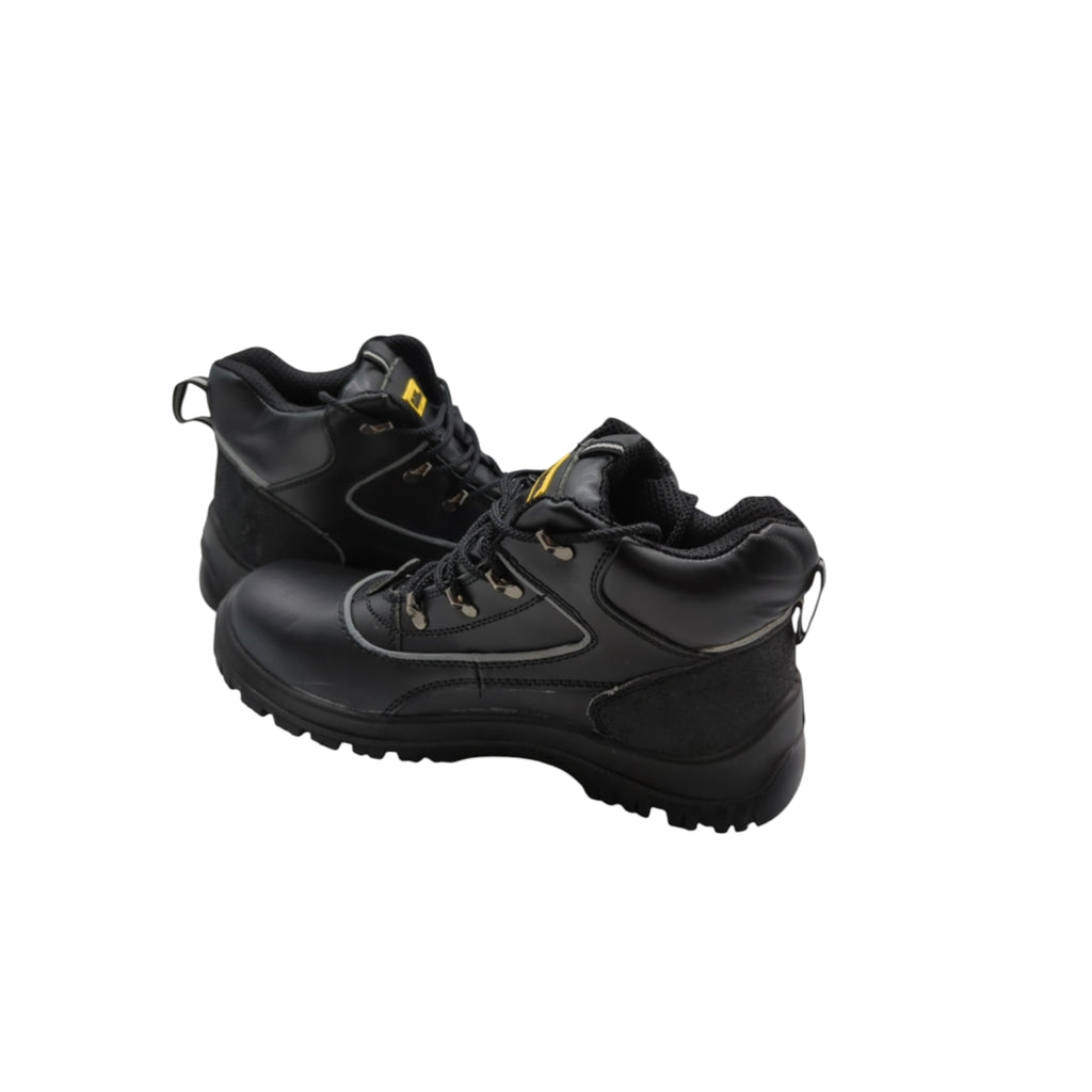 BLACK HAMMER 7752 S3 SRC Sicherheitsstiefel Herren Stahlkappe Gr. 46 Schwarz