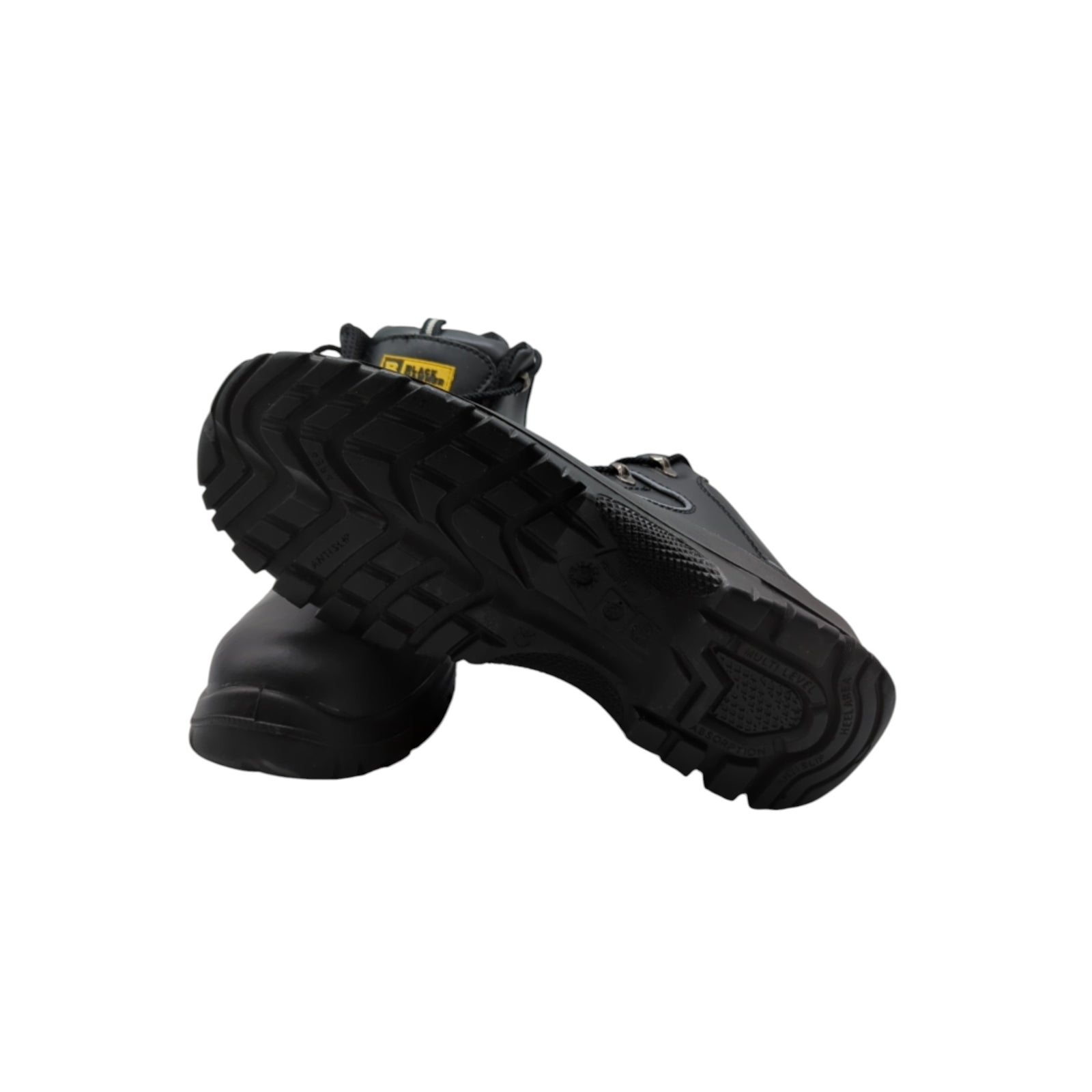 BLACK HAMMER 7752 S3 SRC Sicherheitsstiefel Herren Stahlkappe Gr. 46 Schwarz