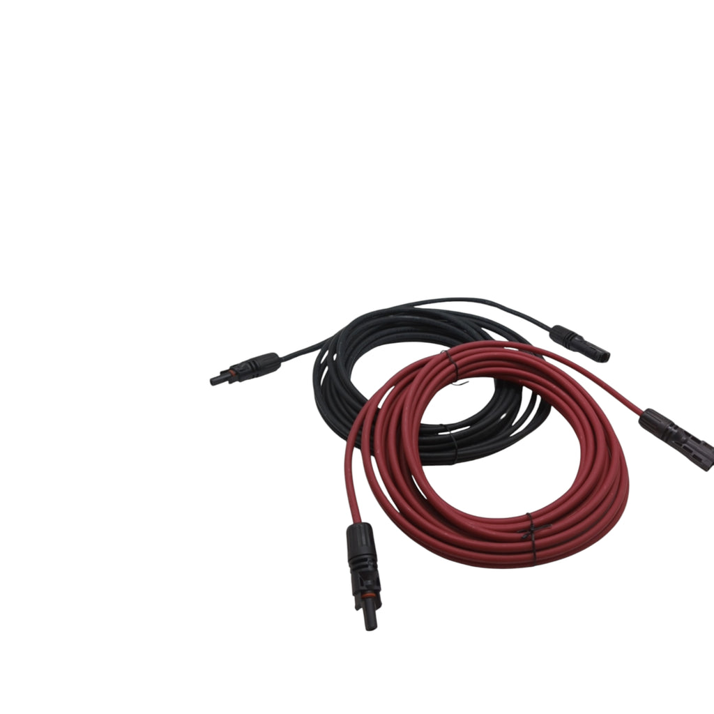 hb-digital PV-Kabel Verlängerung 6 mm² Solarkabel Photovoltaik Rot Schwarz