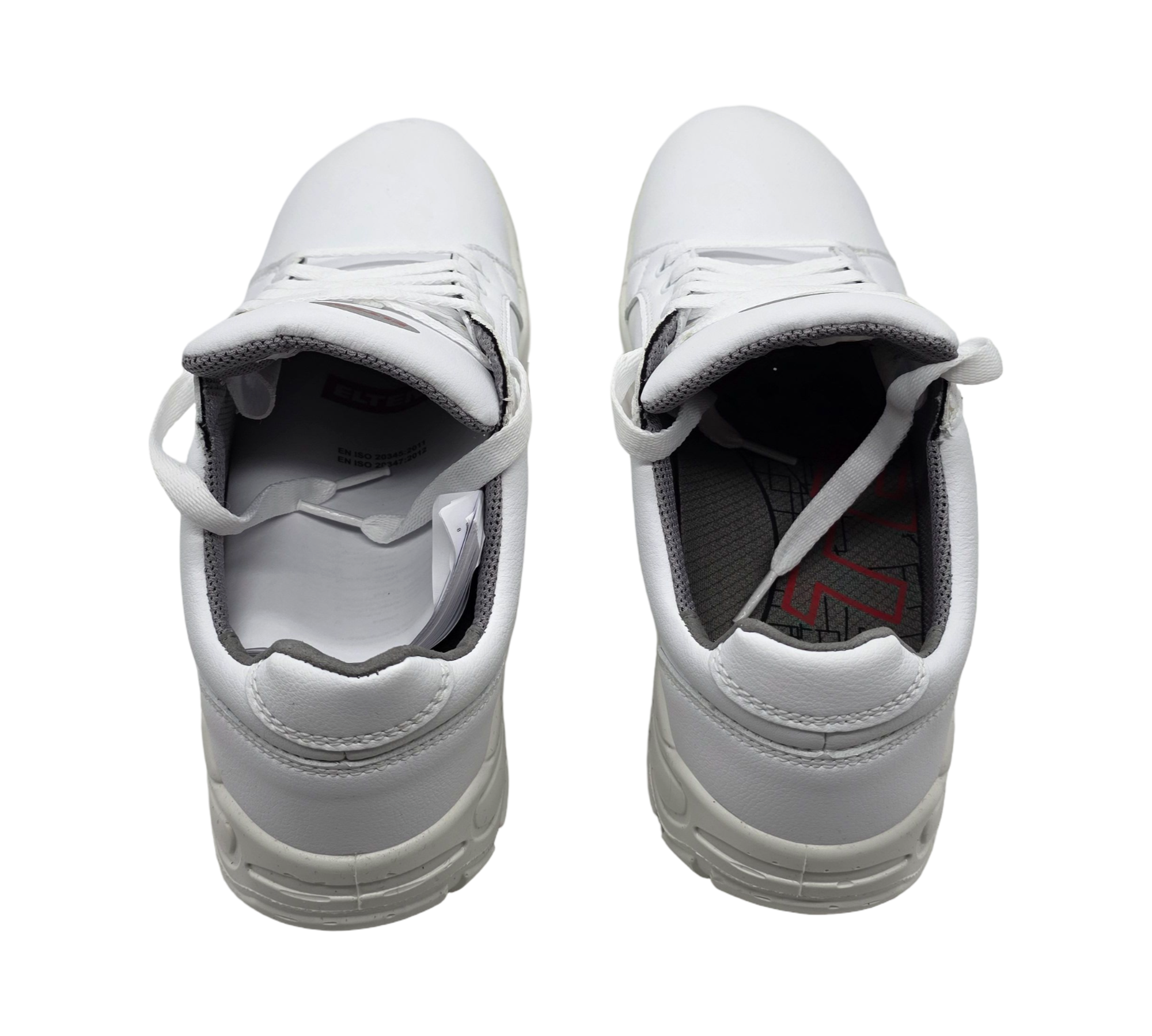 ELTEN WHITE Loop Low ESD S2 Sicherheitsschuhe Herren Stahlkappe Gr. 44 Weiß