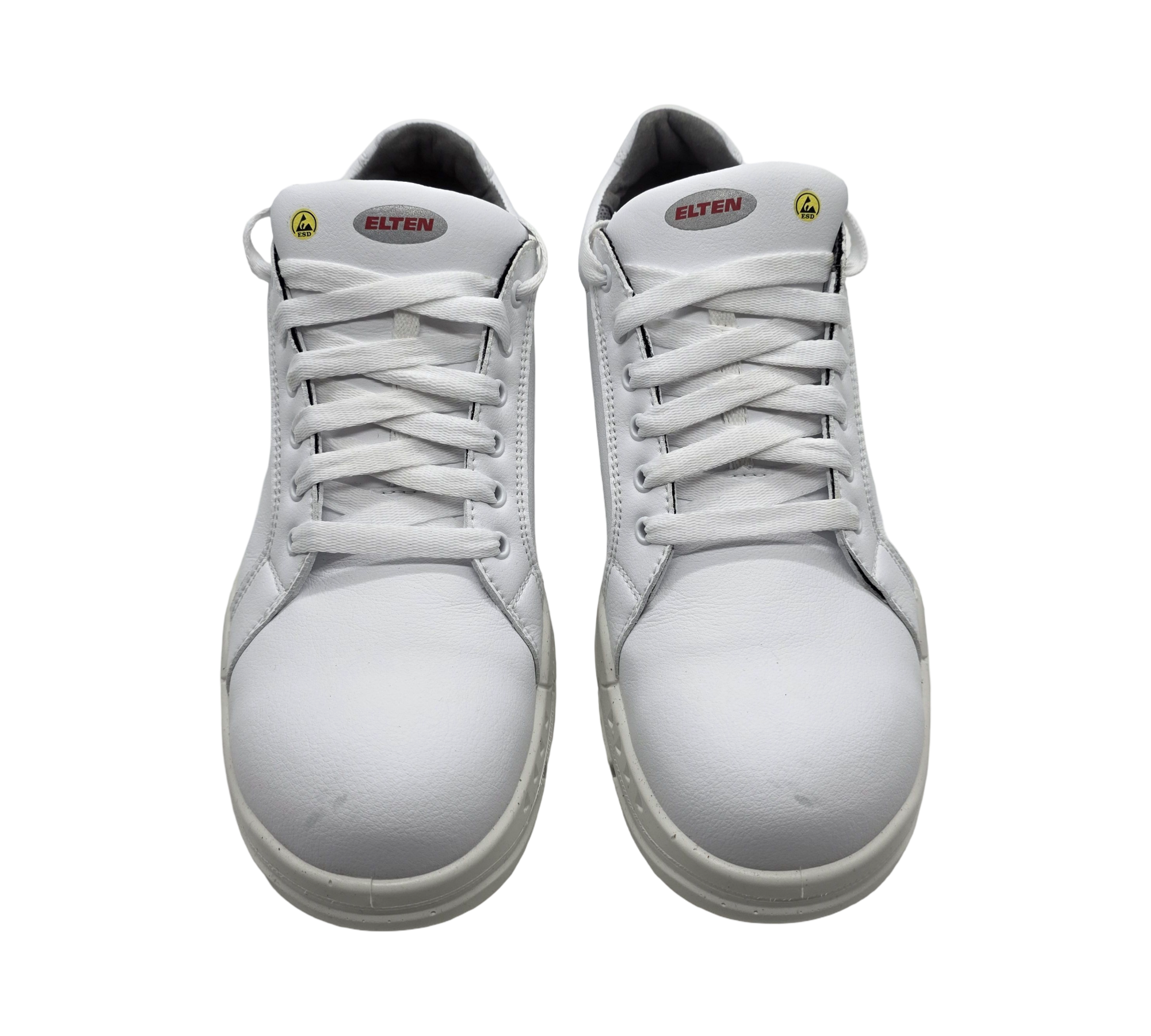 ELTEN WHITE Loop Low ESD S2 Sicherheitsschuhe Herren Stahlkappe Gr. 44 Weiß