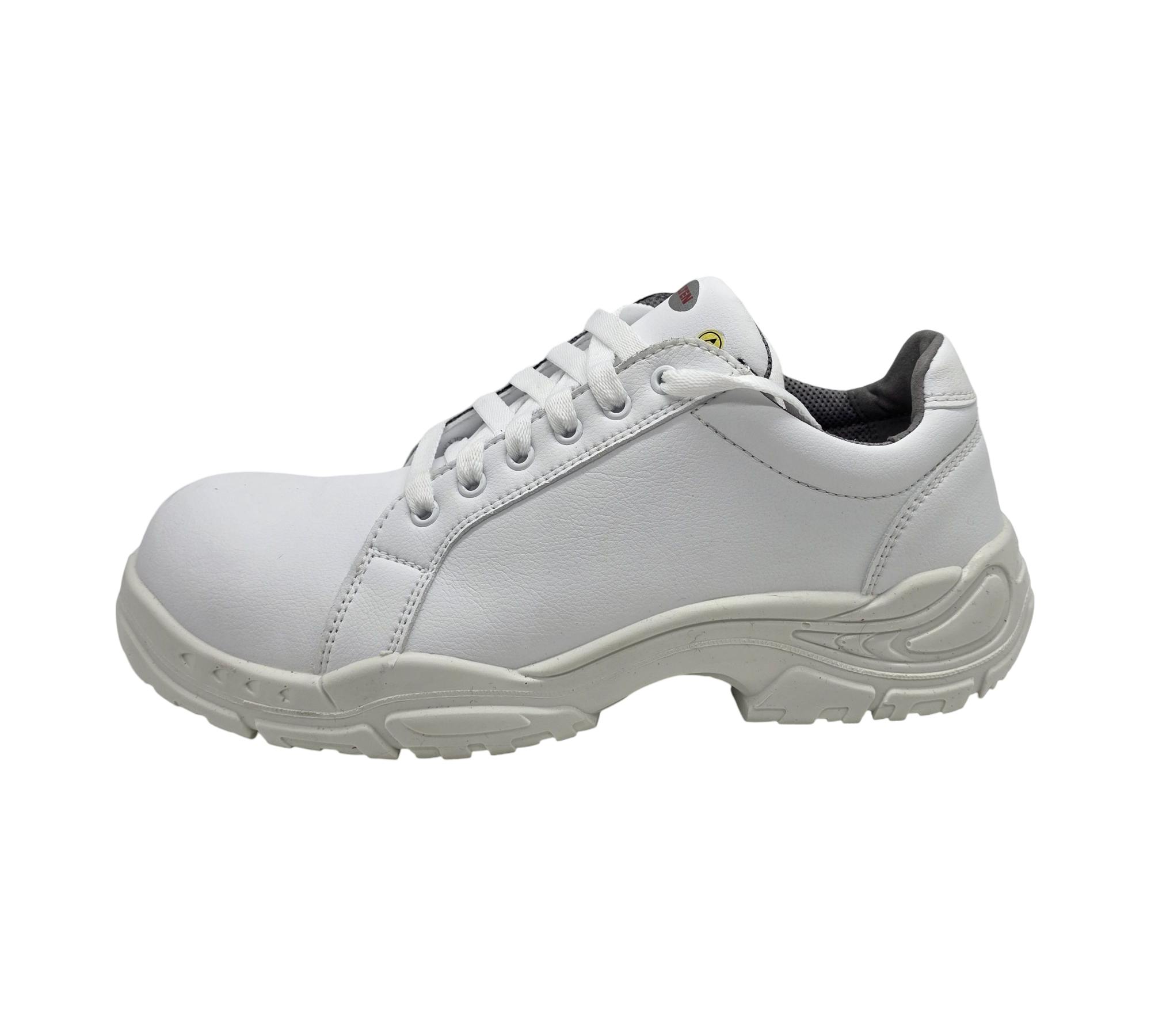 ELTEN WHITE Loop Low ESD S2 Sicherheitsschuhe Herren Stahlkappe Gr. 44 Weiß
