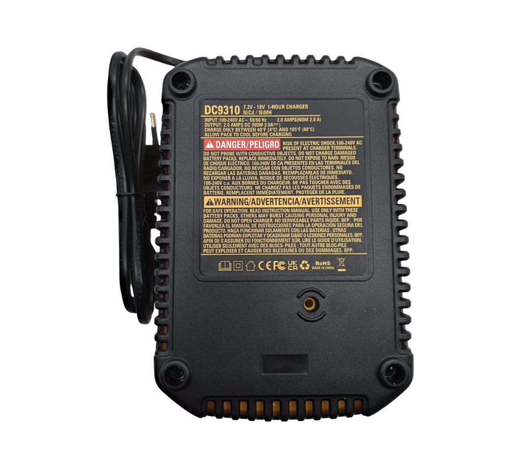 DC9310 DW9116 Akku-Ladegerät für DeWalt 7.2V-20V Ni-CD Ni-MH