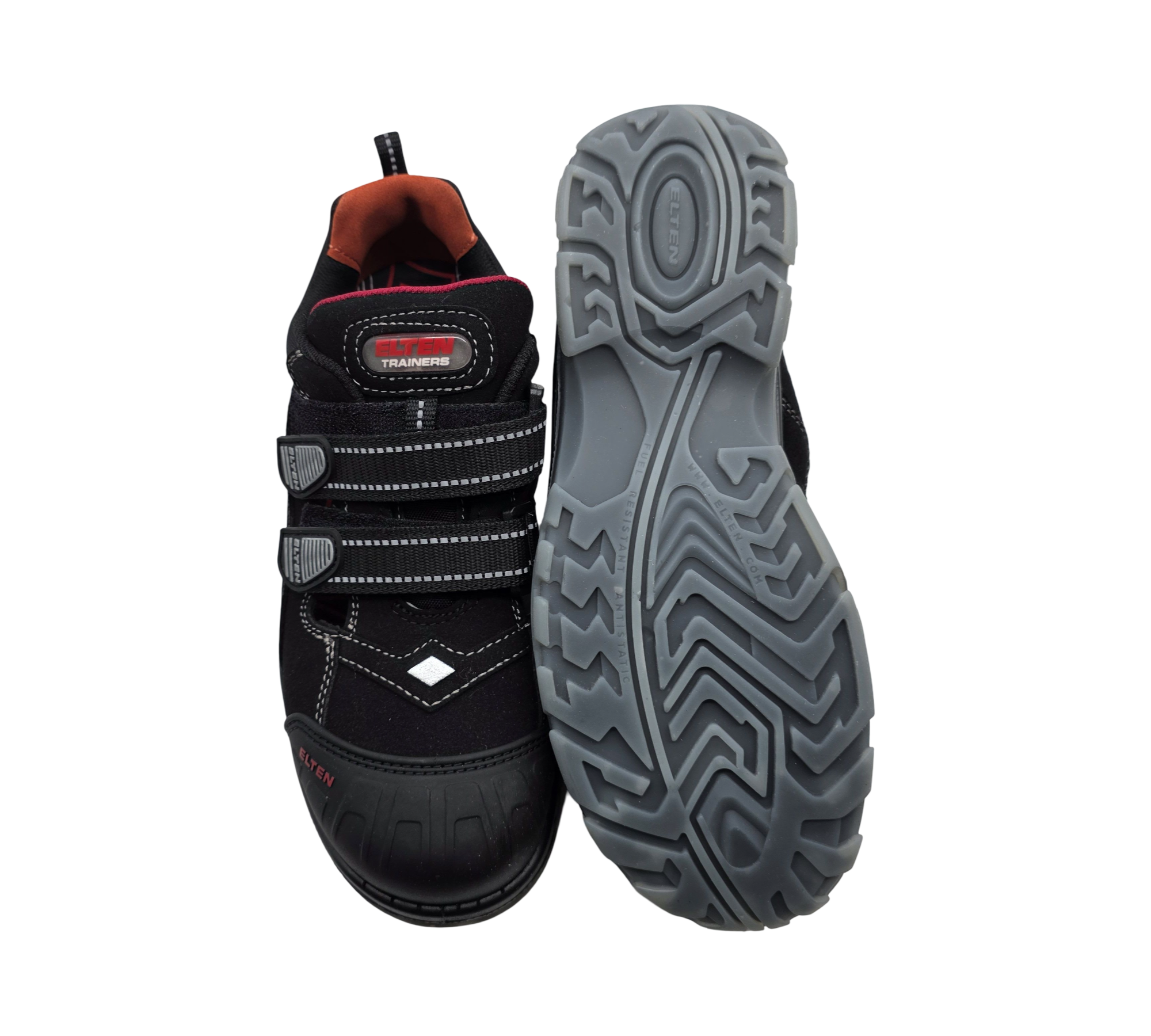 ELTEN SCOTT Pro ESD S1P Sicherheitsschuhe Unisex Kunststoffkappe Gr. 42 Schwarz