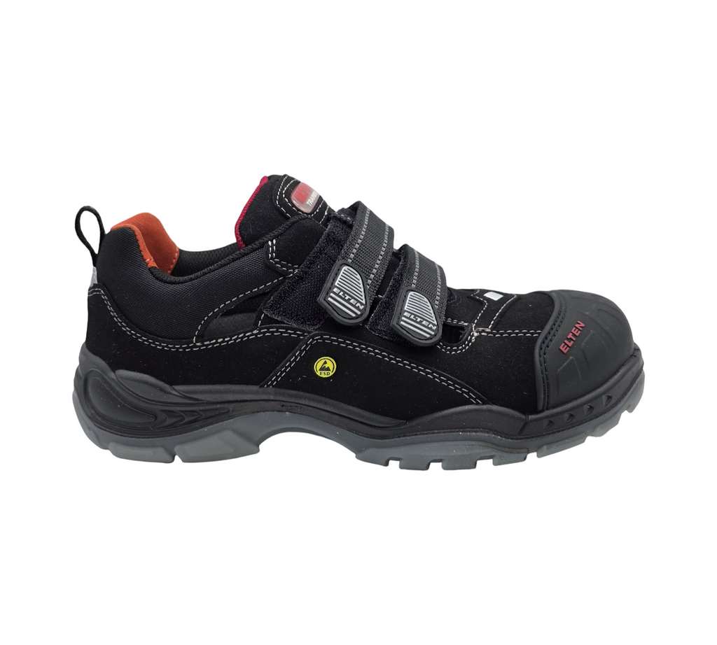 ELTEN SCOTT Pro ESD S1P Sicherheitsschuhe Unisex Kunststoffkappe Gr. 42 Schwarz