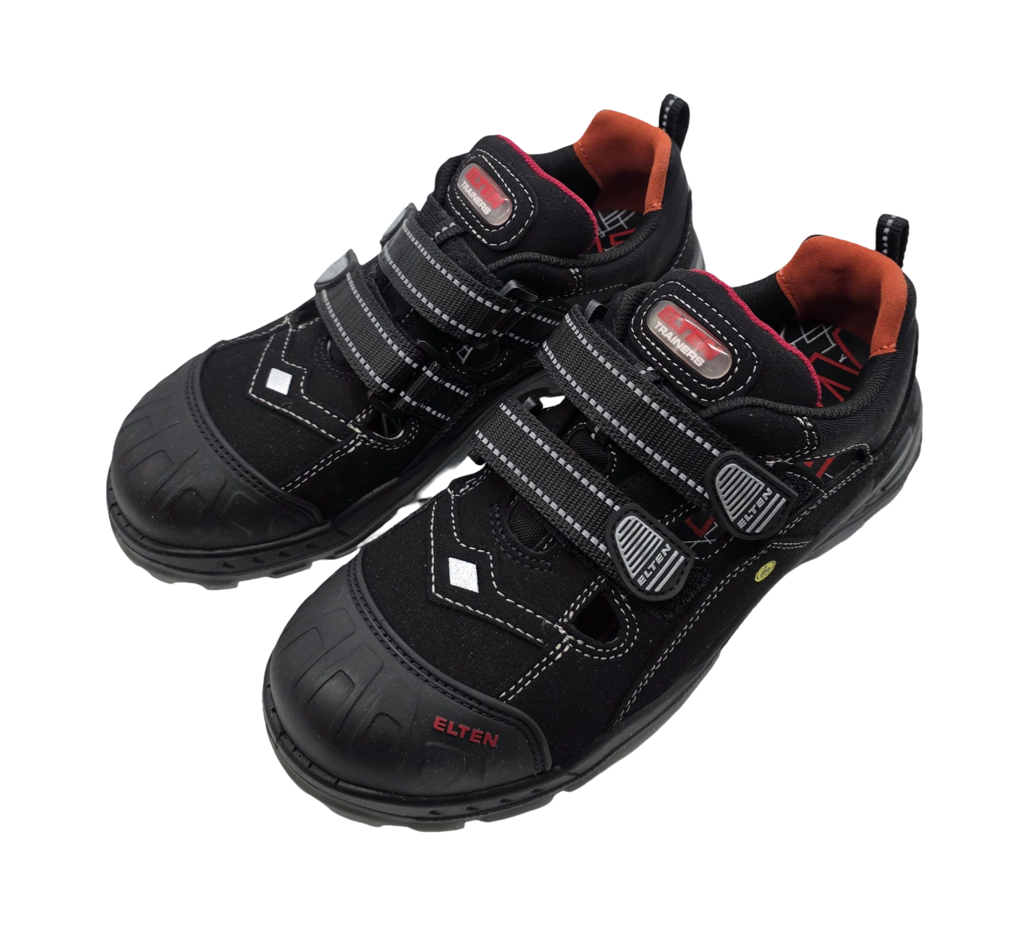 ELTEN SCOTT Pro ESD S1P Sicherheitsschuhe Unisex Kunststoffkappe Gr. 42 Schwarz