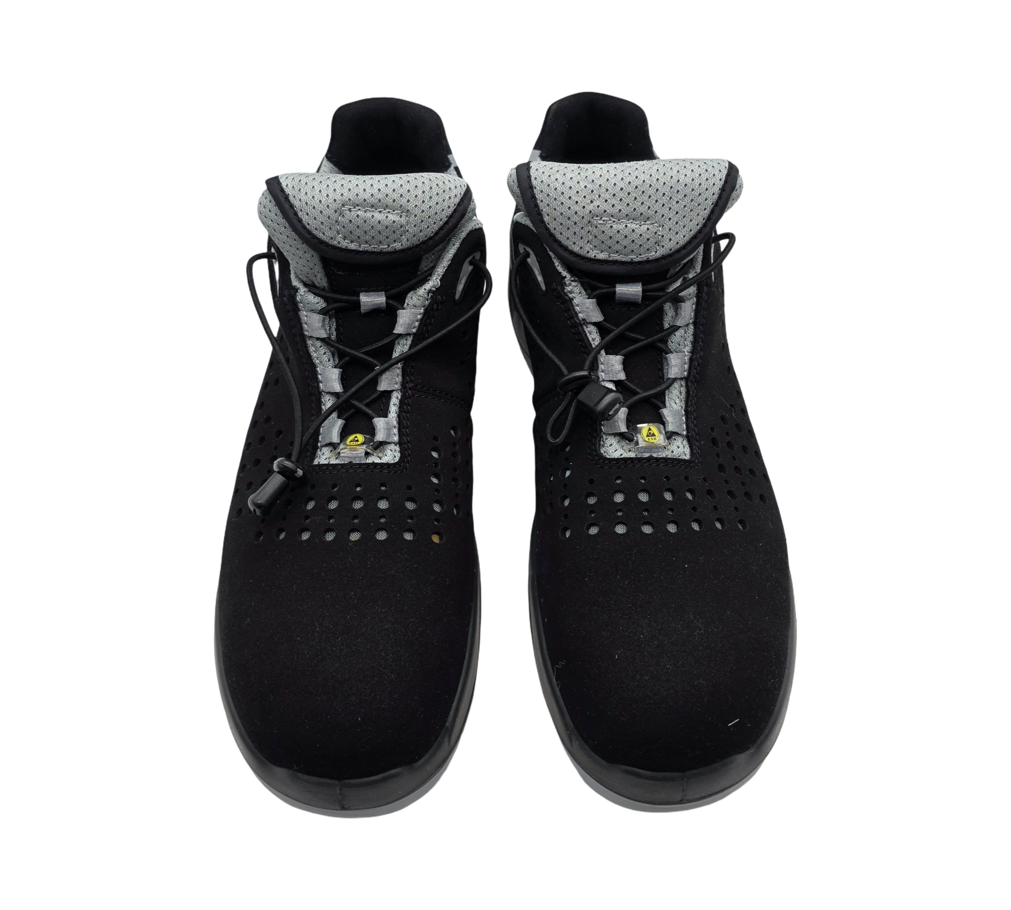 ELTEN Impulse Grey Low ESD S1 Sicherheitsschuhe Herren Gr. 46 Grau