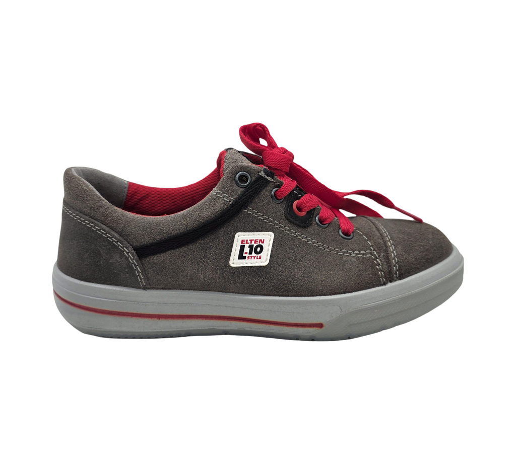 ELTEN VINTAGE Lady Low ESD S3 Safety Shoes for Women, Steel Toe, Size 36, Grey