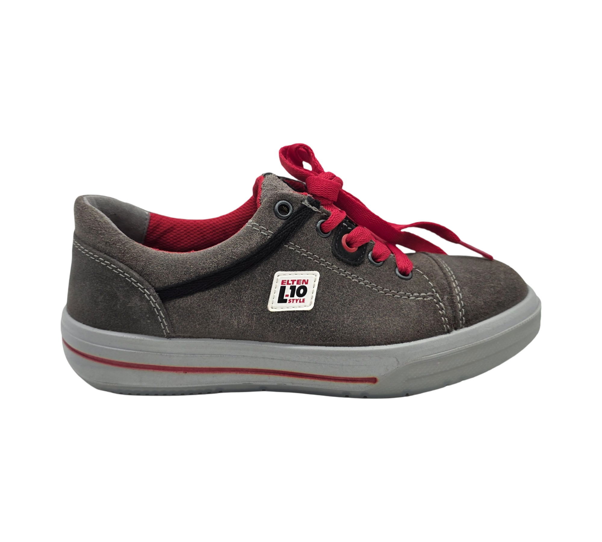 ELTEN VINTAGE Lady Low ESD S3 Safety Shoes for Women, Steel Toe, Size 36, Grey