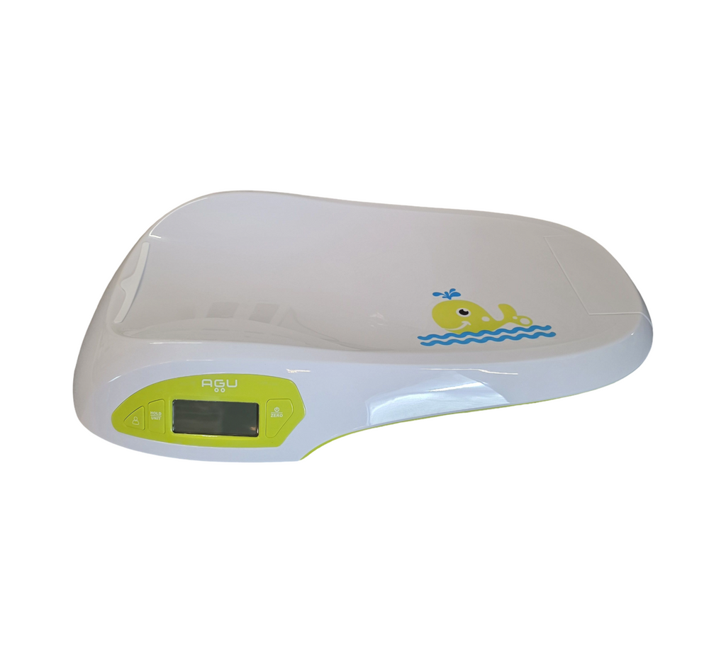 Wally Smart Baby Scale Digital Baby Scale with AGU App White