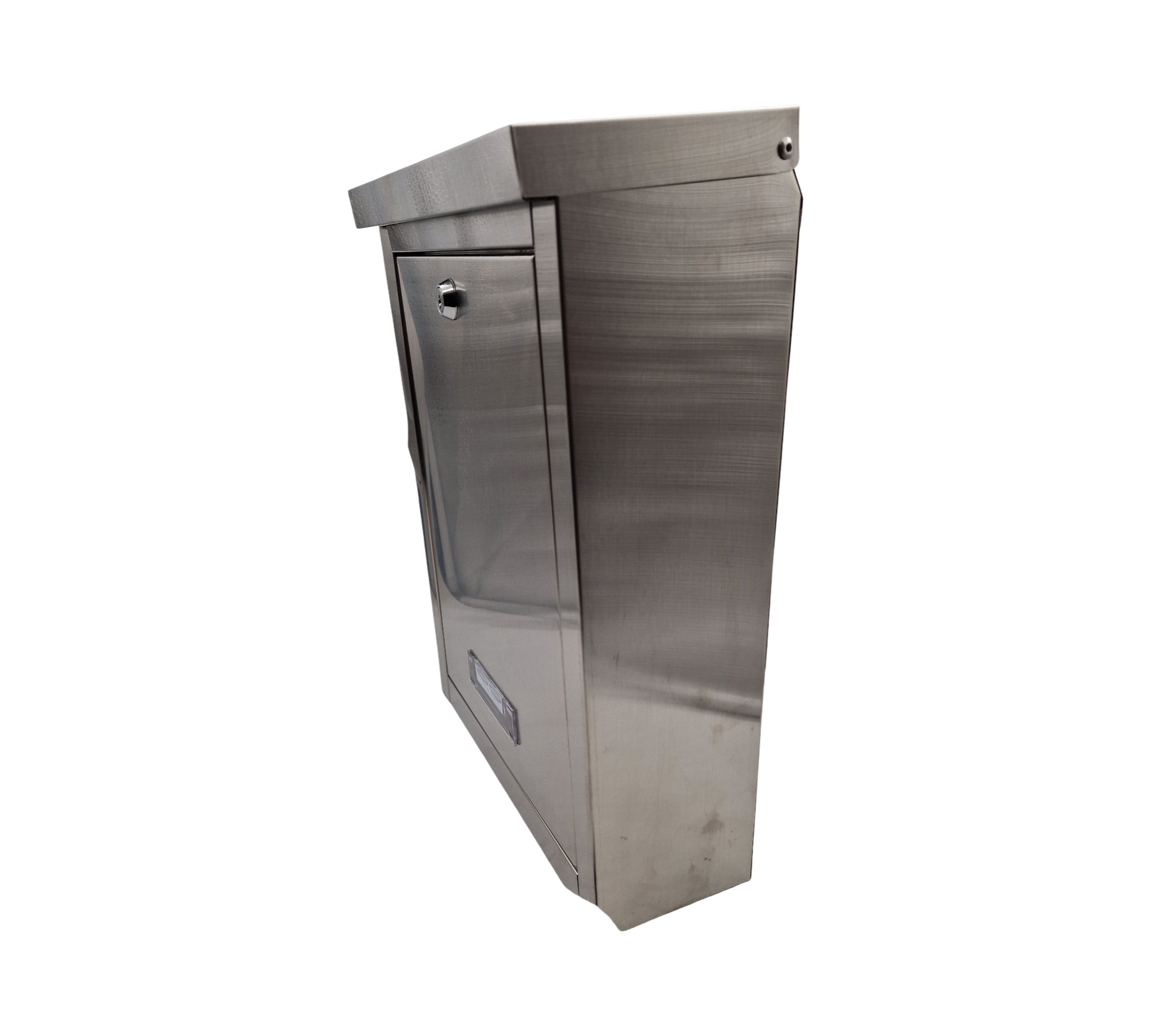 Rottner Brighton Wandbriefkasten Edelstahl Briefkasten Inox Silber
