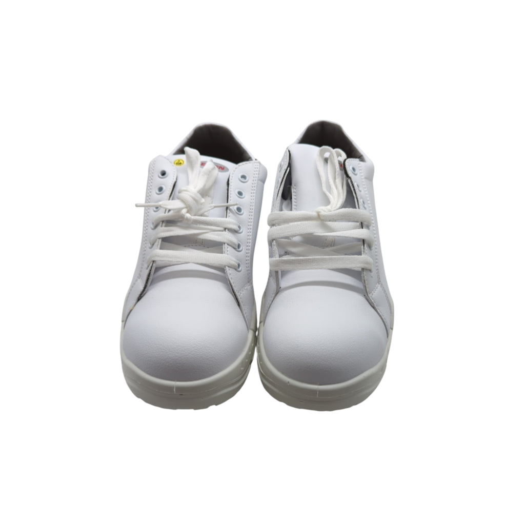 ELTEN WHITE Loop Low ESD S2 Sicherheitsschuhe Herren Stahlkappe Gr. 43 Weiß