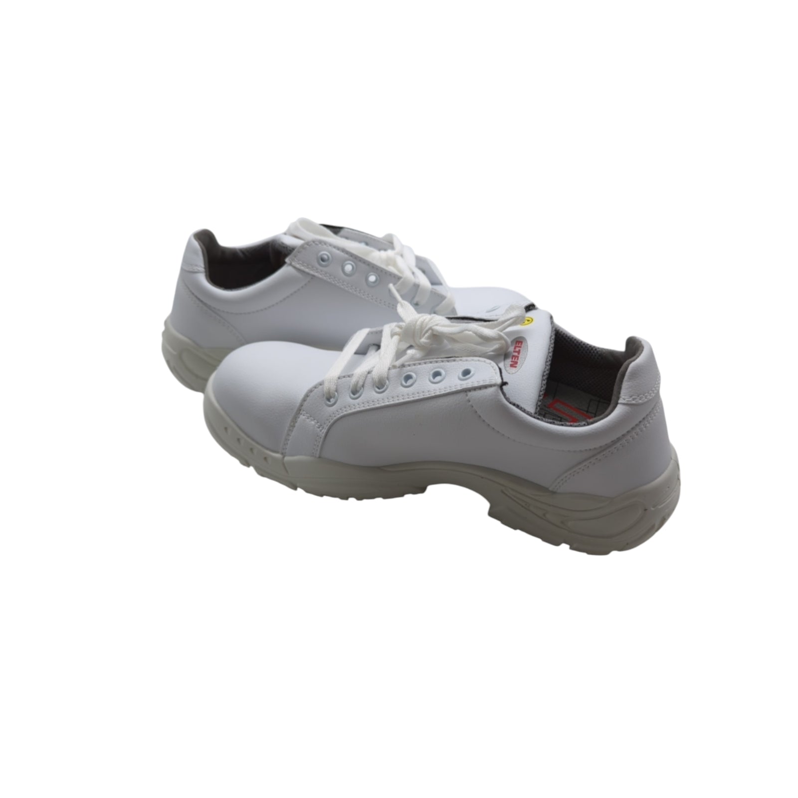 ELTEN WHITE Loop Low ESD S2 Sicherheitsschuhe Herren Stahlkappe Gr. 43 Weiß