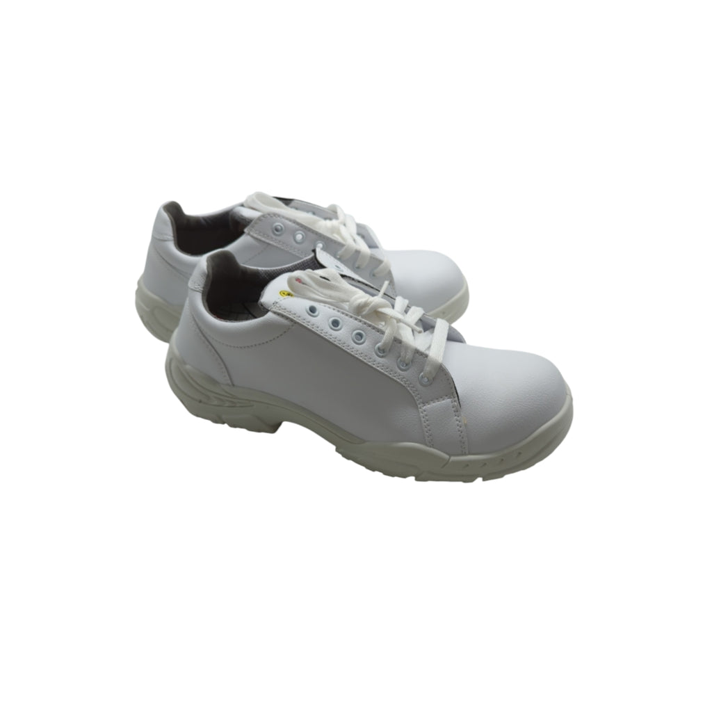 ELTEN WHITE Loop Low ESD S2 Sicherheitsschuhe Herren Stahlkappe Gr. 43 Weiß